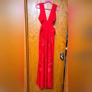 BCBGMAXAZRIA Marilyn Cut-Out Dress